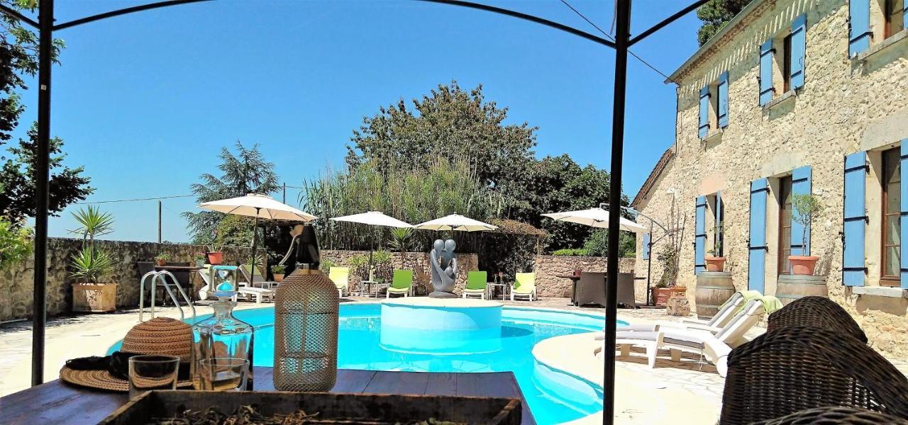 Luxury B&B Maison à votre Santé, in Bordeaux wine region Savignac-de-Duras Exterior foto